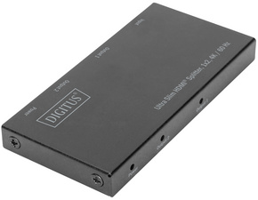 DIGITUS Répartiteur HDMI extra-plat, 1x2, 4K/60 Hz, noir