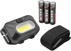 ANSMANN Lampe frontale LED HD120B, 125 lumen, IPX2