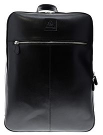 EXACOMPTA Sac à dos ordinateur EXACTIVE, cuir, noir