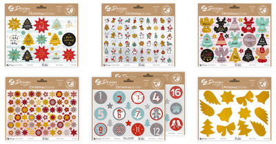 AVERY Zweckform ZDesign Sticker tendance assortiment Noël
