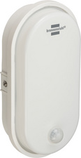 brennenstuhl Lampe LED ovale à détecteur de mouvement, blanc