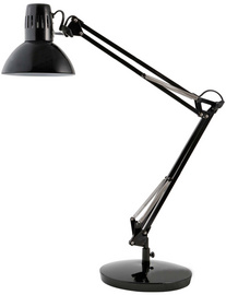 ALBA Lampe de bureau "ARCHI", pince/socle, noir