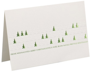 RÖMERTURM Carte de Noël "Noël en forêt"