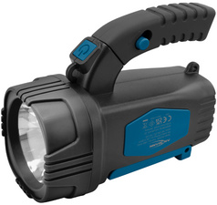 ANSMANN Projecteur LED portable HS230B, noir/bleu