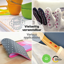 ViVA DECOR Peinture antidérapante ABS Sock-Stop, rouge