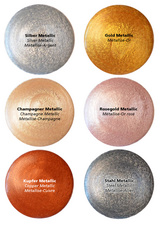 ViVA DECOR Blob Paint, 90 ml, argent métallisé
