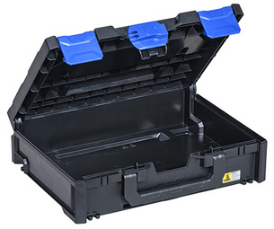 allit Boîte de rangement EuroPlus MetaBox 145, noir/bleu