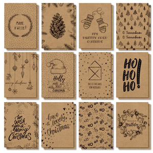 sigel Set de cartes postales de Noël "Natural Christmas", A6