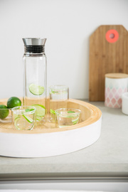 alfi Carafe en verre FLOWMOTION, à double paroi, 0,75 litre