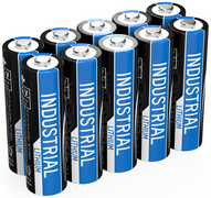 ANSMANN Pile au lithium "Industrial" Mignon AA, lot de 10