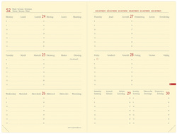 QUO VADIS Agenda Horizontal 24 SD Prestige, 2026/2027, vert