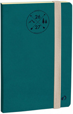QUO VADIS Agenda Horizontal 24 SD Prestige, 2026/2027, bleu