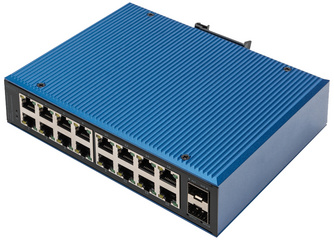 DIGITUS Commutateur industriel Gigabit Ethernet Unmanaged