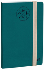 QUO VADIS Agenda Affaires SD, 2026/2027, 16 mois, bleu denim