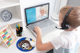 CEP Tapis de souris KIDS "Chien aviateur", rond