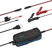 ANSMANN Chargeur de batterie BC, 6-12V/2A, noir/bleu