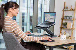 Fellowes Support pour ordinateur portable Hana Lite, blanc