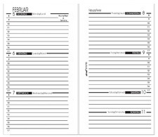bind Recharge 2027 pour agenda bind A7, modèle 17501