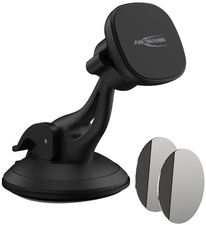 ANSMANN Support magnétique de smartphone pour voiture, noir
