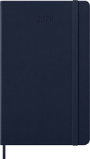 MOLESKINE Agenda 2026, semainier, L/A5, rigide, vert