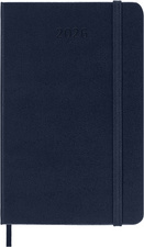 MOLESKINE Agenda de poche 2026, journalier, P/A6, bleu