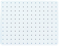 Hama Plaque perforée Maxi Stick "Rectangle", 240 x 190 mm