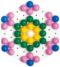Hama Maxi Stick perles à piquer "Hexagone", coffret cadeau