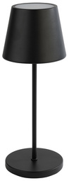 APS Lampe de bureau rechargeable à LED MERLE, noir