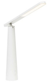 ALBA Lampe de bureau LED rechargeable "LEDTUBE", blanc