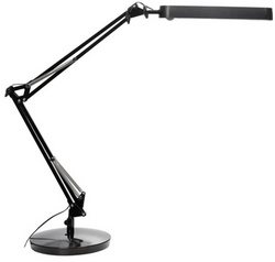 ALBA Lampe de bureau à LED "LEDSCOPE", noir