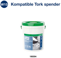TORK Chiffon humide de nettoyage de surfaces, recharge
