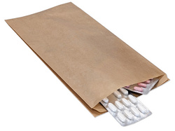 MAILmedia Sachet à soufflet, 230 x 110 x 440 mm, marron