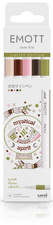 uni-ball Feutres EMOTT, set de 5 "Mystical Spirit"