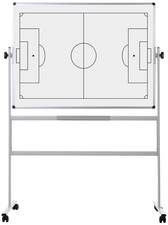 Bi-Office Tableau blanc mobile, football, 1.200 x 900 mm