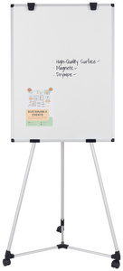 Bi-Office Chevalet de conférence mobile "Earth", argent