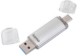 hama Clé USB 3.0/3.1 "C-Laeta", 128 GB, argent