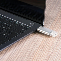 hama Clé USB 3.0/3.1 "C-Laeta", 128 GB, argent