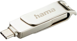 hama Clé USB 3.0/3.1 "C-Rotate Pro", 256 GB, argent