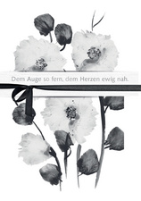 CACTUS Trauerkarte "Baum mit Blätter"