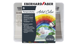 EBERHARD FABER Gouache Artist Color, étui de 6