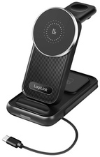 LogiLink Station de charge 4 en 1, compatible Apple MagSafe