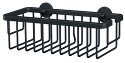 tesa Corbeille de douche MOON BLACK, 1 niveau, noir