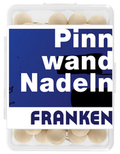 FRANKEN Punaises en bois, rond, contenu: 40 pièces