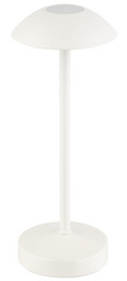 APS Lampe de bureau rechargeable à LED ALVA, blanc