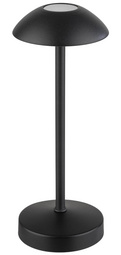 APS Lampe de bureau rechargeable à LED ALVA, noir