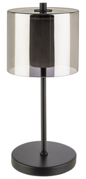 APS Lampe de bureau rechargeable à LED ANTON, noir
