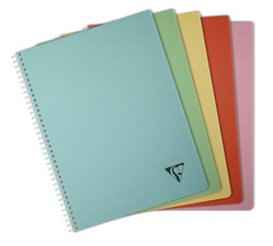 Clairefontaine Cahier reliure intégrale LINICOLOR, A4, vert