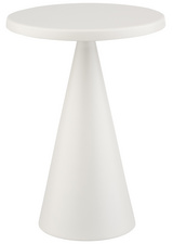 APS Lampe de bureau rechargeable à LED CONE, blanc