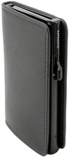 CLICKSAFE Porte-monnaie SLIM avec porte-cartes, noir