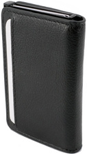 CLICKSAFE Portefeuille SLIM avec logement AirTag, marron
